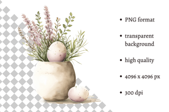 Watercolor Easter Illustration PNG: A Designer's Springtime Ally